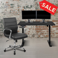 Flash Furniture BLN-20462286-BK-GG 48